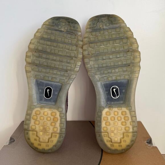 RARE 2015 Nike Flyknit Max MultiColor Women Running Sneakers - SZ 9 - Picture 10 of 13